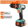 Шуруповерт Sturm! CD3614T аккум. патрон:быстрозажимной (кейс в комплекте)