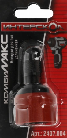 Насадка для шуруповертов Интерскол 2407.004 черный