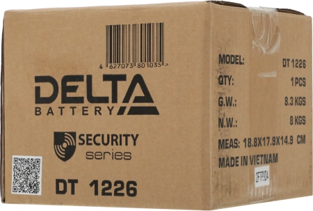 Батарея для ИБП Delta DT 1226 12В 26Ач