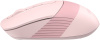 Мышь A4Tech Fstyler FB10CS розовый оптическая 2000dpi silent беспров. BT/Radio USB 4but (FB10CS USB BABY PINK)