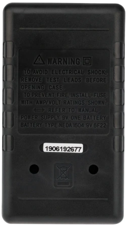 Мультиметр PROconnect M838 DT838 цифровой черный (13-3013)