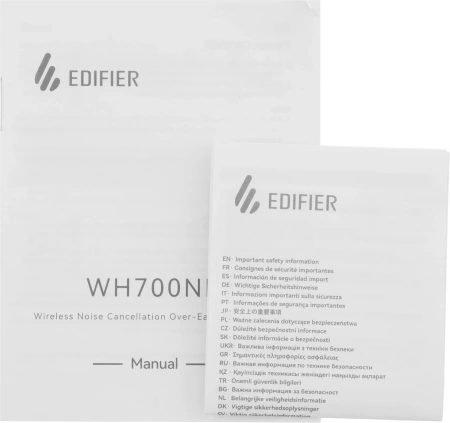 Гарнитура мониторные Edifier WH700NB черный беспроводные bluetooth оголовье
