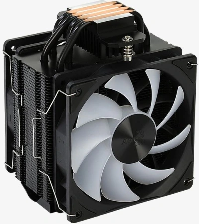 Устройство охлаждения(кулер) Aerocool Rime 4 Dual ARGB PWM 4P Soc-AM5/AM4/1151/1200/2066/1700 4-pin