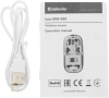 Мышь Defender Ixes MM-999 прозрачный оптическая 2400dpi silent беспров. BT/Radio USB 4but (52999)