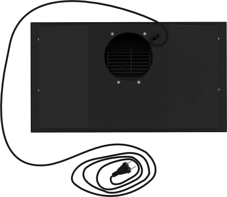 Вытяжка встраиваемая Elikor Врезной блок 52П-400-П3Д черный управление: ползунковое (1 мотор)