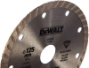Диск алмазный DeWalt DT3712 d=125мм d(посад.)=22.2мм (угловые шлифмашины)