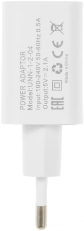 Сетевое зар./устр. Wiiix UNN-1-2-04-W 2.4A универсальное белый