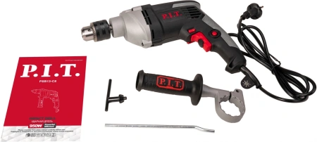 Дрель ударная P.I.T. PSB13-C8 950Вт ключевой реверс