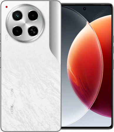 Смартфон Tecno CAMON 30 5G 256Gb 8Gb белый моноблок 3G 4G 6.78" 1080x2436 Android 14 50Mpix 802.11 a/b/g/n/ac NFC GPS GSM900/1800 TouchSc Protect