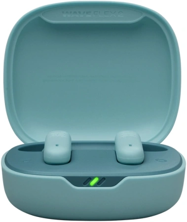 Гарнитура вкладыши JBL Wave Flex 2 синий беспроводные bluetooth в ушной раковине (JBLWFLEX2BLU)