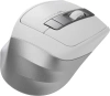 Мышь A4Tech Fstyler FG35S серебристый/белый оптическая 2000dpi silent беспров. USB 5but (FG35S USB SILVER)