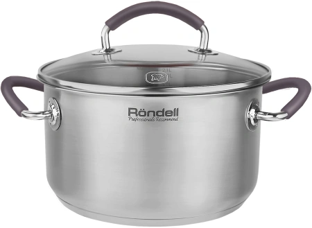 Кастрюля Rondell Akzent RDS-1387 2.1л. d=18см (с крышкой) стальной