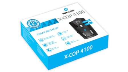 Радар-детектор Neoline X-COP 4100 GPS приемник черный