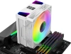 Устройство охлаждения(кулер) Bloody BD-AC220-ARGB1 ARGB Soc-AM5/AM4/1200/1700/1851 белый 4-pin 14-26dB Al+Cu LCD 220W 596gr Ret (BD-AC220-ARGB1-WH)