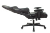 Кресло игровое Zombie Thunder 1 черный/карбон ткань/эко.кожа с подголов. крестов. пластик