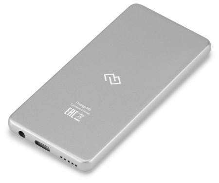 Плеер Hi-Fi Flash Digma M5 BT 16Gb белый/2.4"/FM/microSD/microSDHC/clip