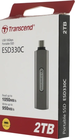 Накопитель SSD Transcend USB-C 2TB TS2TESD330C серый
