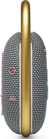 Колонка порт. JBL Clip 4 серый 5W 1.0 BT 15м 500mAh (JBLCLIP4GRY)