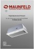 Вытяжка встраиваемая Maunfeld THAMES 601PM белый управление: кнопочное (1 мотор)