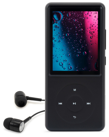 Плеер Hi-Fi Flash Digma M5 BT 32Gb черный/2.4"/FM/microSD/microSDHC/clip