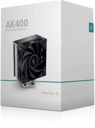 Устройство охлаждения(кулер) Deepcool AK400 Soc-AM5/AM4/1151/1200/1700 4-pin 29dB Al+Cu 220W 661gr R