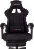Кресло игровое Zombie Shadow черный Neo Black с подголов. крестов. пластик подст.для ног пластик черный
