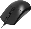 Мышь Оклик 207M черный оптическая (2400dpi) USB (4but)