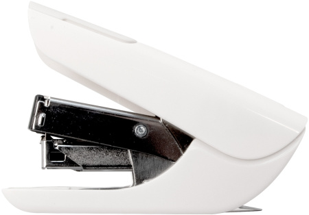 Степлер Kw-Trio 0556B-WHT Mini Air touch 24/6 26/6 (20листов) белый 50скоб пластик закрытый коробка