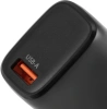 Сетевое зар./устр. Buro BUWG1 18W 3A (QC) USB-A универсальное черный (BUWG18P100BK)