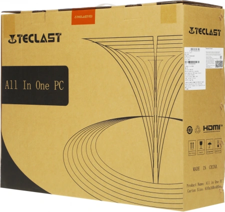 Моноблок Teclast M24 Air 23.8" Full HD Cel N5095/8Gb/SSD256Gb UHDG/W11Pro/черный 1920x1080