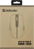 Мышь Defender Mystery MM-301 фиолетовый оптическая 1600dpi silent беспров. BT/Radio USB 5but (52301)