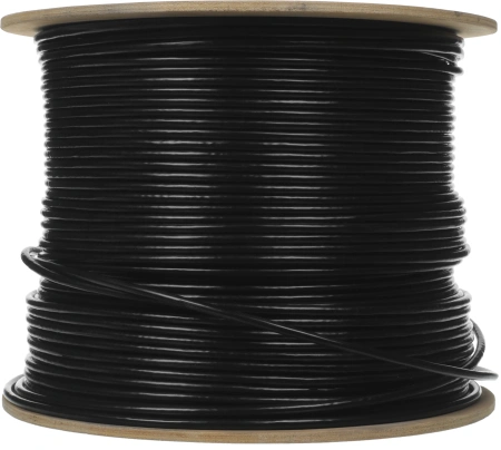 Кабель информ. NTSS (NTSS-OUT-FTP4-5Е-PE-BL) кат.5E F/UTP 4X2X24AWG PE внеш. 305м черный