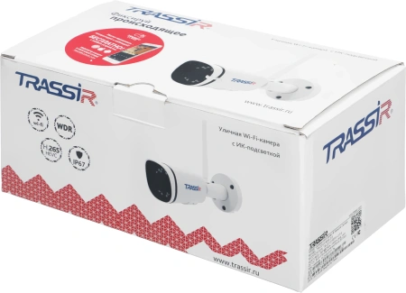 Камера видеонаблюдения IP Trassir TR-D2121IR3W 3.6-3.6мм цв. корп.:белый (TR-D2121IR3W (3.6 MM))