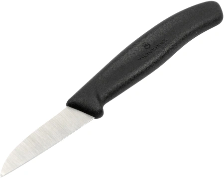 Нож кухонный Victorinox Swiss Classic (6.7303) стальной разделочный лезв.60мм прямая заточка черный без упаковки