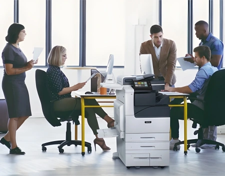 МФУ лазерный Xerox Versalink C7120/ C7125/ C7130 - Базовый модуль (C7101V_D) A3 Duplex белый