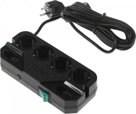 Сетевой фильтр Most СRG 5м (6 розеток) черный (блистер)