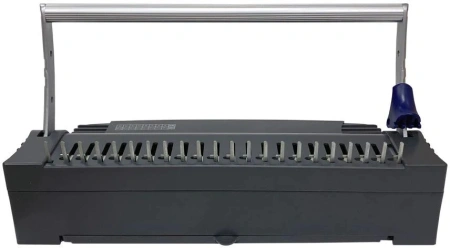 Переплетчик Office Kit B2108N A4/перф.8л.сшив/макс.200л./пластик.пруж. (6-22мм)