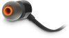 Гарнитура вкладыши JBL Tune 110 1.2м черный проводные в ушной раковине (JBLT110BLK)
