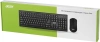 Клавиатура + мышь Acer OKR120 клав:черный мышь:черный USB беспроводная (ZL.KBDEE.007)
