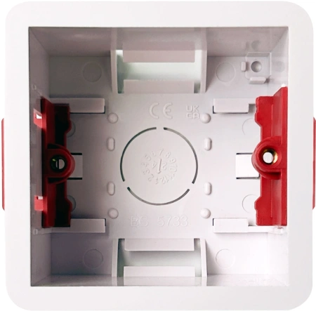 Монтажная коробка Aqara A01DRY-86 для выключателей 83x83x48мм белый