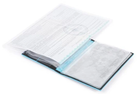 Обложка для документов мужской Piquadro Blue Square PP5256B2/N черный натур.кожа