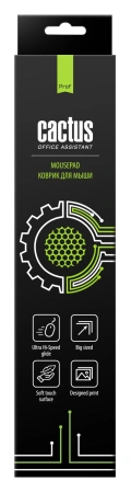 Коврик для мыши Cactus CS-MP-PRO04XXL Blue Cosmic XXL/рисунок 900x400x3мм