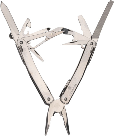 Мультитул Victorinox SwissTool Spirit MX Clip (3.0224.MKB1) 105мм 24функц. серебристый блистер