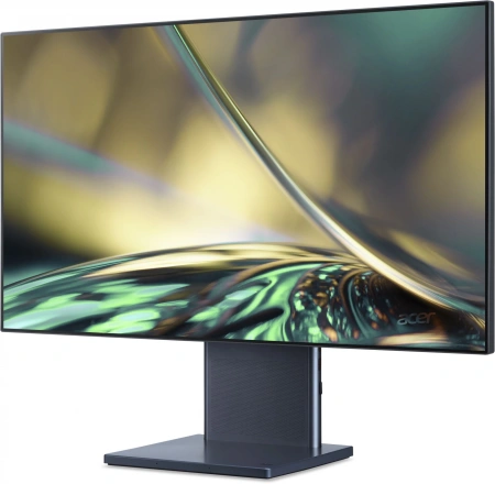 Моноблок Acer Aspire S27-1755 27" WQHD i5 1240P (1.7) 16Gb SSD512Gb Iris Xe CR Windows 11 Home GbitEth WiFi BT 135W клавиатура мышь Cam серый 2560x1440