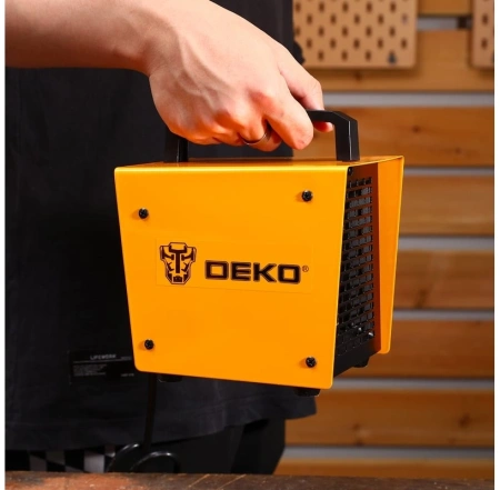 Тепловая пушка электрическая Deko DKIH2300 2300Вт оранжевый/черный