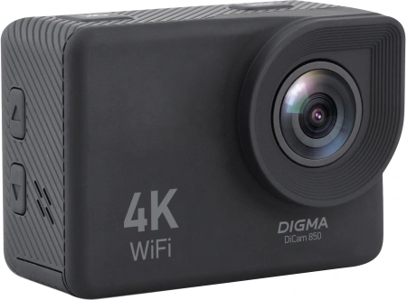 Экшн-камера Digma DiCam 850 черный