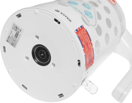 Чайник электрический Vitek VT-7048 1.7л. 2200Вт белый корпус: пластик