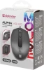 Мышь Defender Alpha MB-507 черный оптическая 1000dpi silent USB 2but (52507)