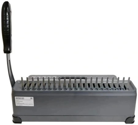 Переплетчик Office Kit B2112N A4/перф.12л.сшив/макс.450л./пластик.пруж. (4.5-51мм)