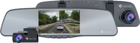 Видеорегистратор Navitel MR255 NV серый 2Mpix 1080x1920 1080p 160гр. MSTAR MSC8339